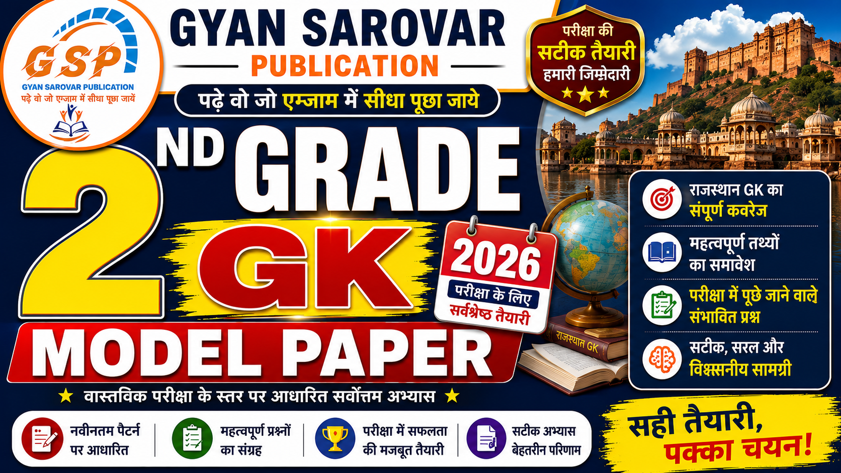 RPSC 2nd Grade Model Paper 2026