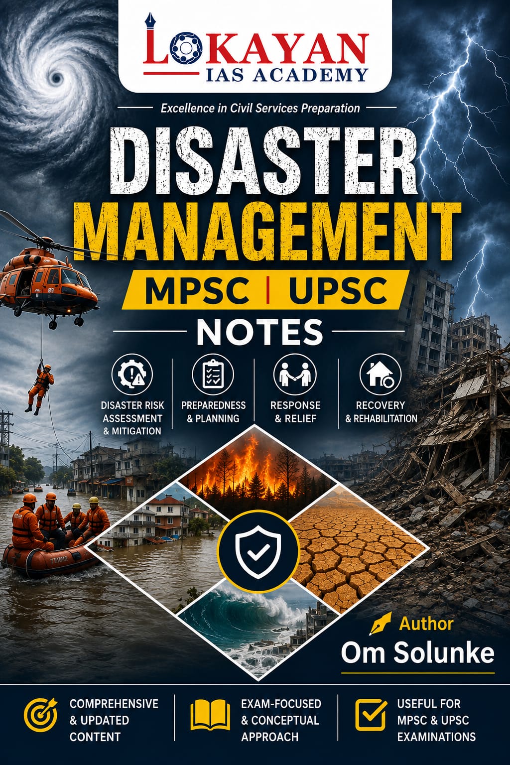 Disaster management MPSC UPSC 