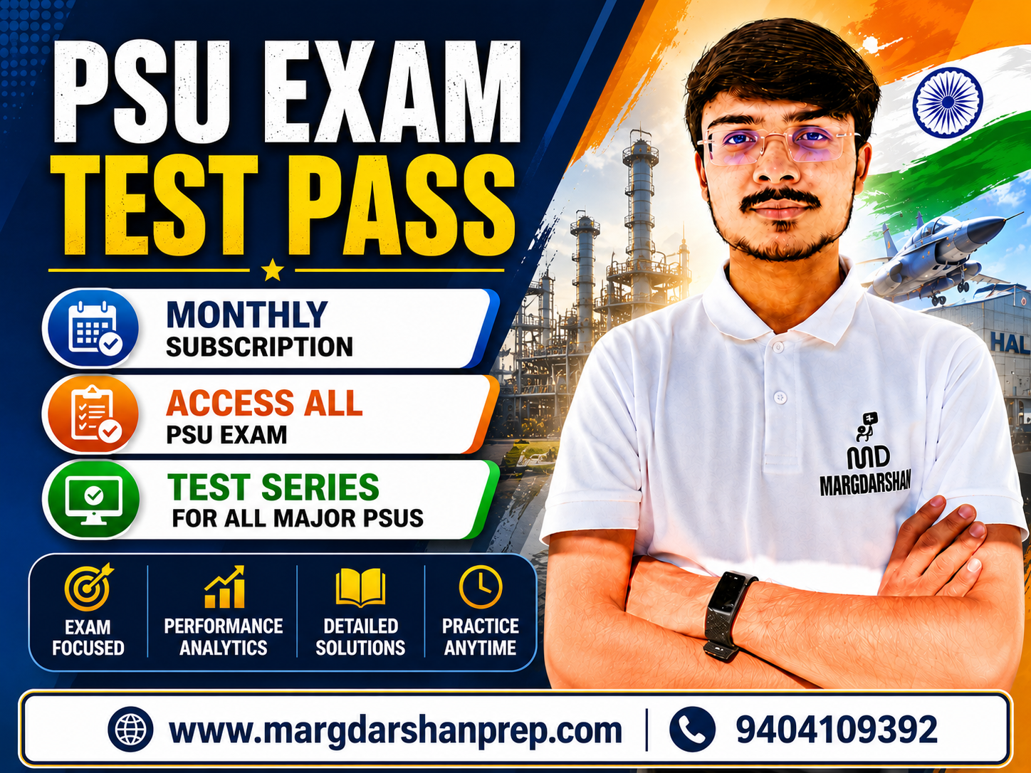 PSU Exam Test Pass | All PSU Mock Tests