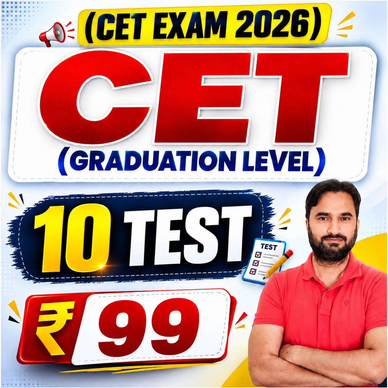 CET Graduation Level Test Series 2026