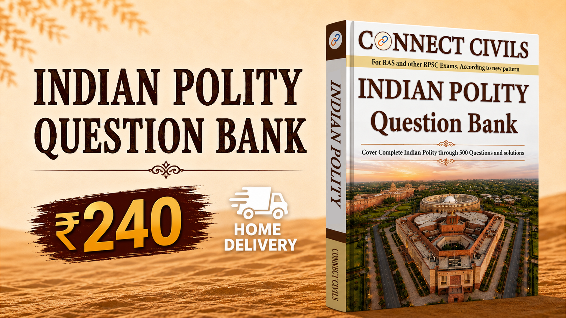 Indian Polity Question Bank 2026 (English Medium) Home Delivery