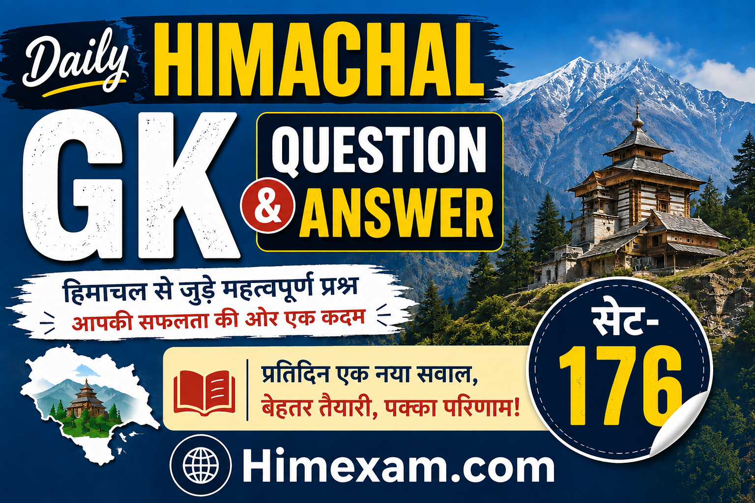 Daily Himachal GK MCQ Quiz-176