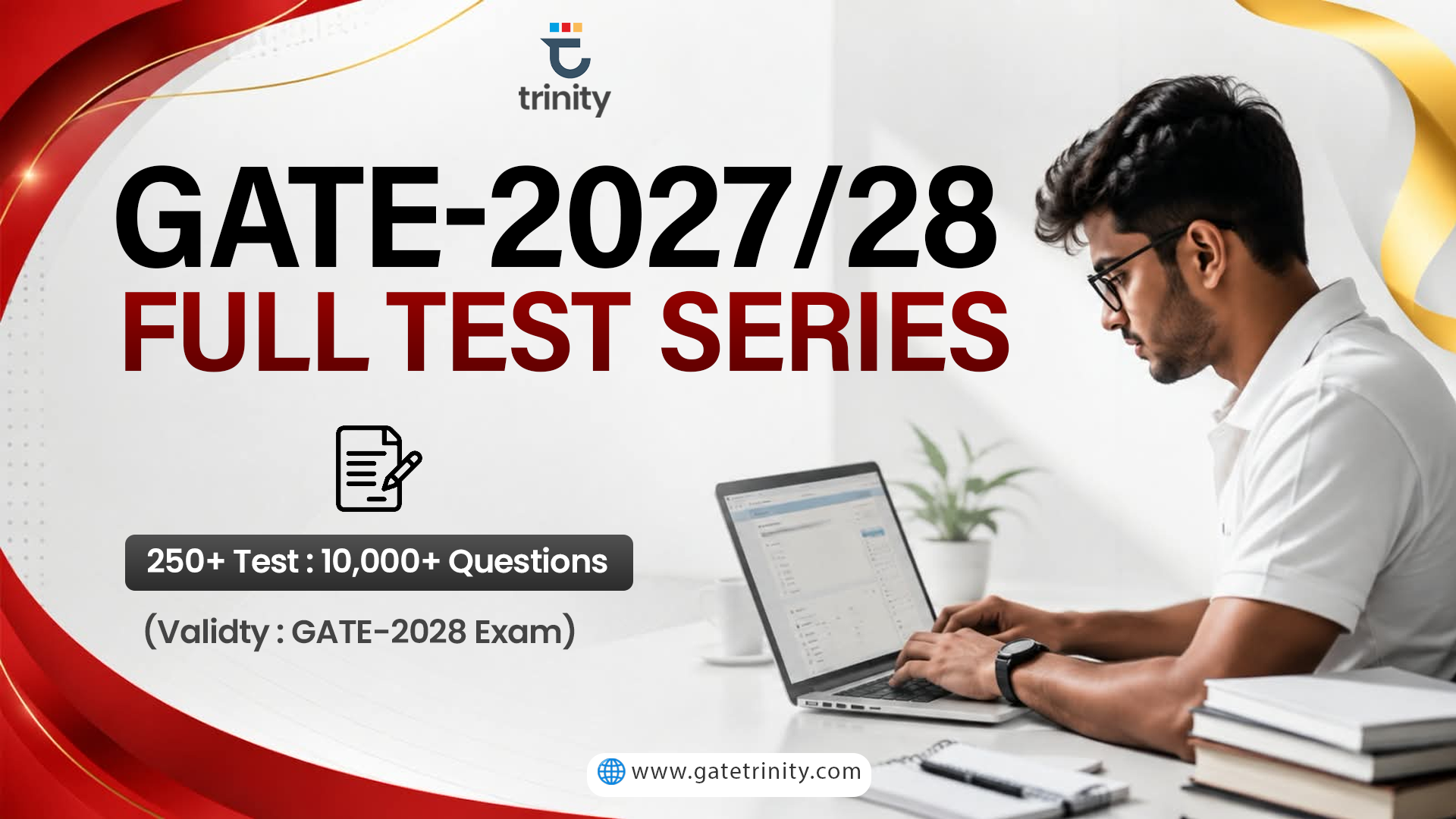 trinity GATE-2027/28 Full Test Series