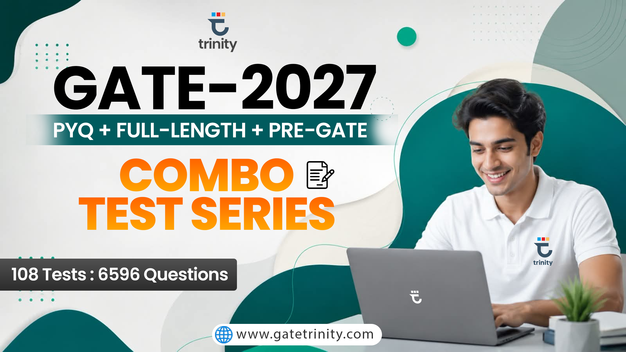 trinity GATE-2027 Combo Test Series-II (PYQ + Full Length + Pre-GATE)