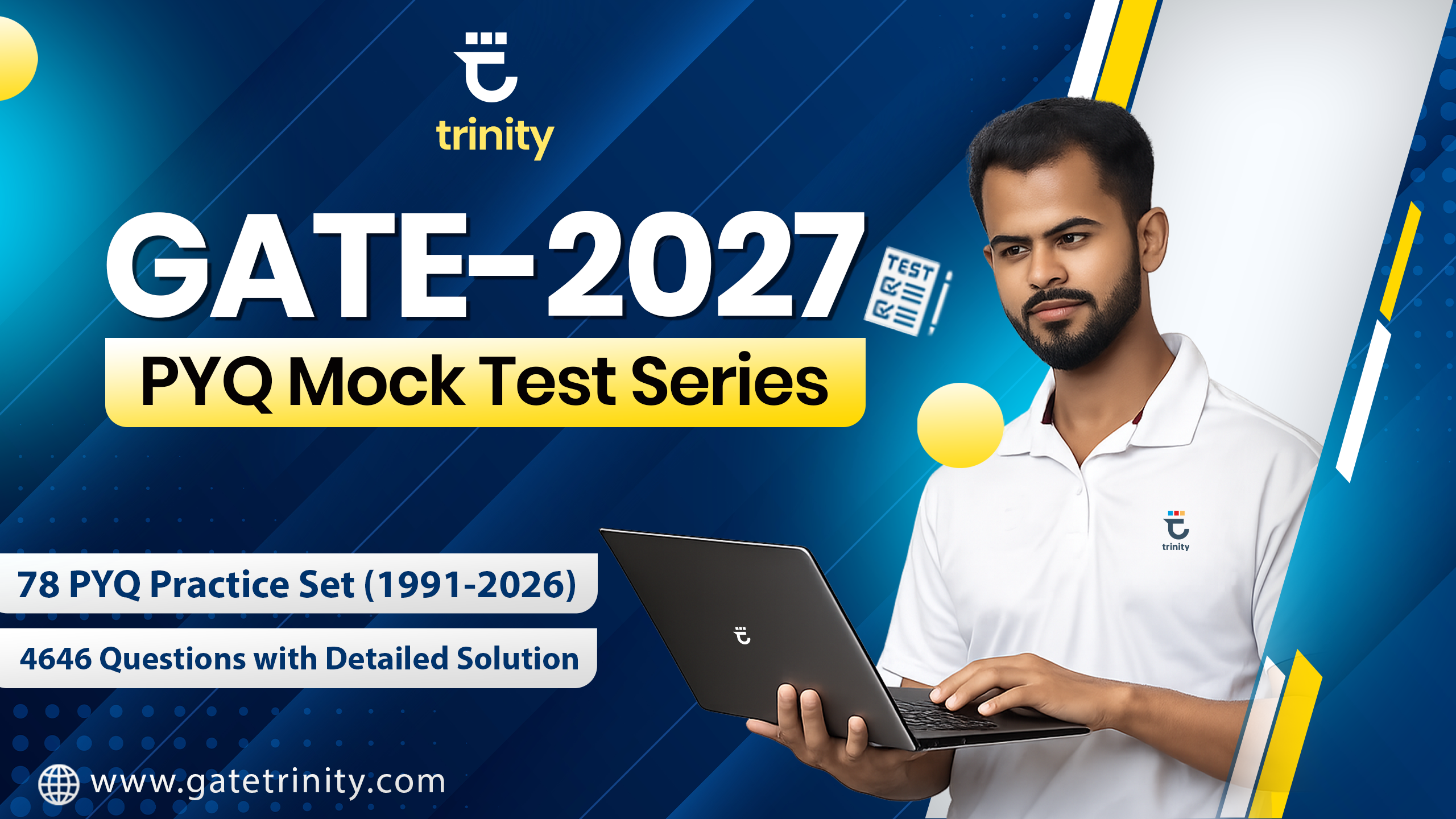 trinity GATE-2027 PYQ Mock Test Series