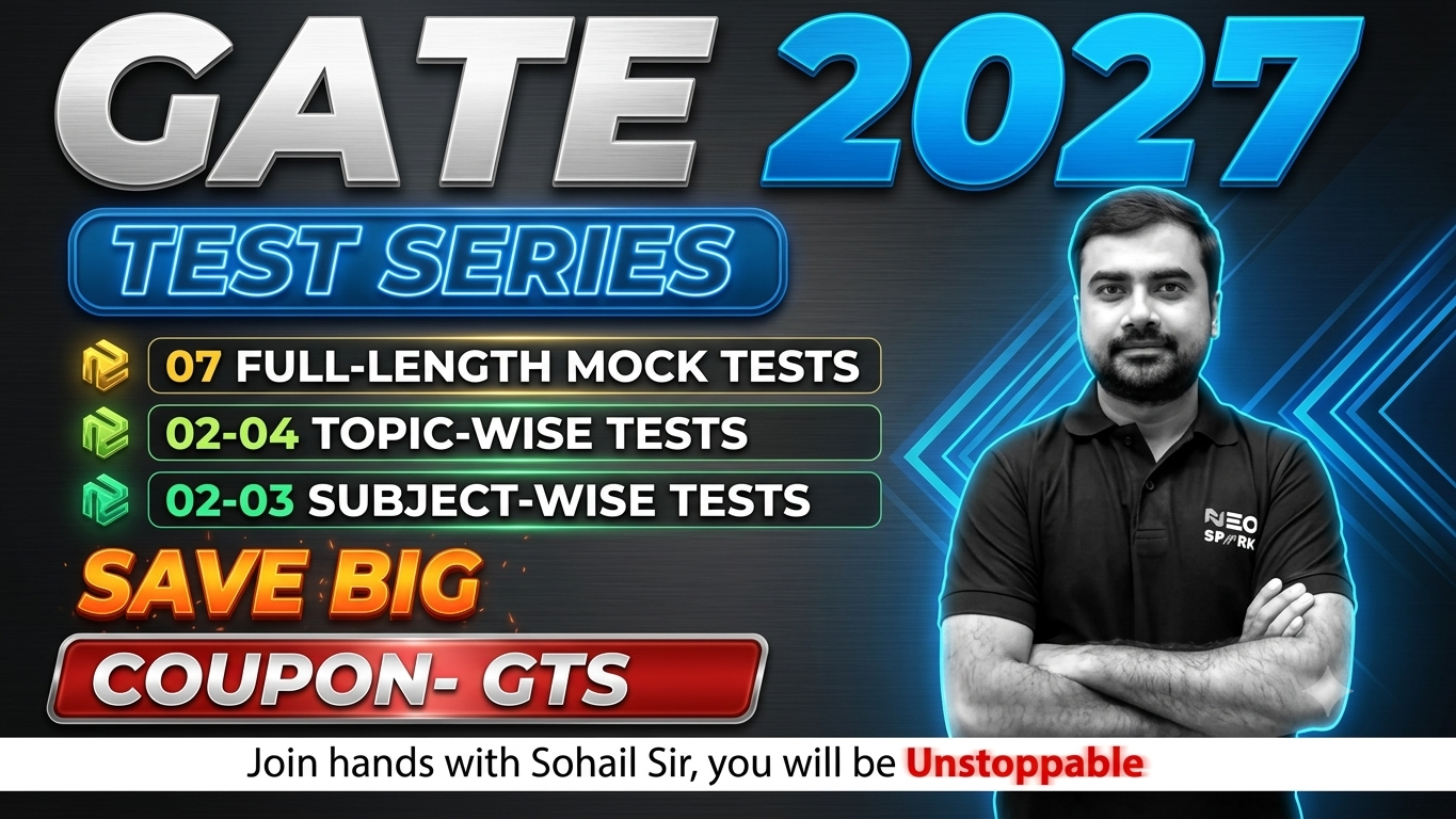 GATE 2027 Test Series - Electrical (EE)