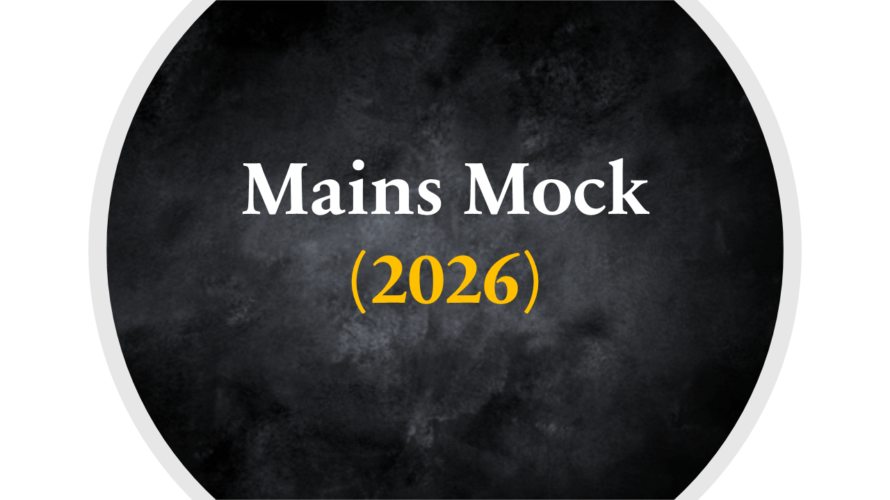 Mains Mock-2026