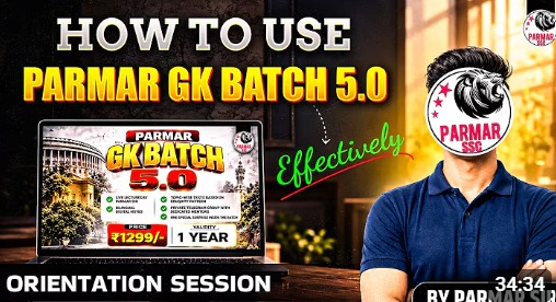 PARMAR GK 5.0 BATCH - STRATEGY