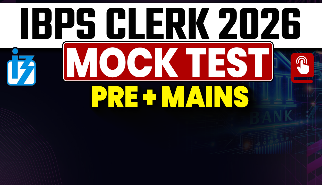 IBPS Clerk 2026 Mock Test Series | Prelims + Mains Mock Tests with All India Rank & Detailed Analysis | ExamTune