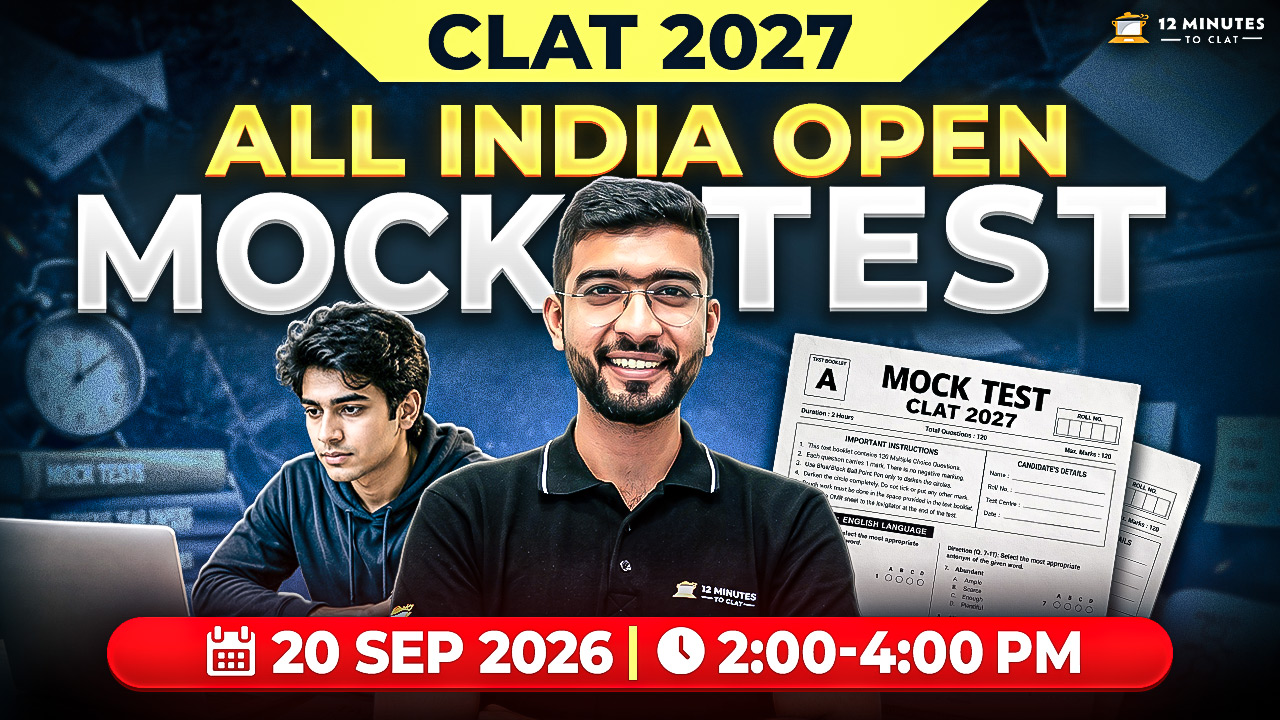 CLAT 2027 ALL INDIA MOCK TEST 2.0