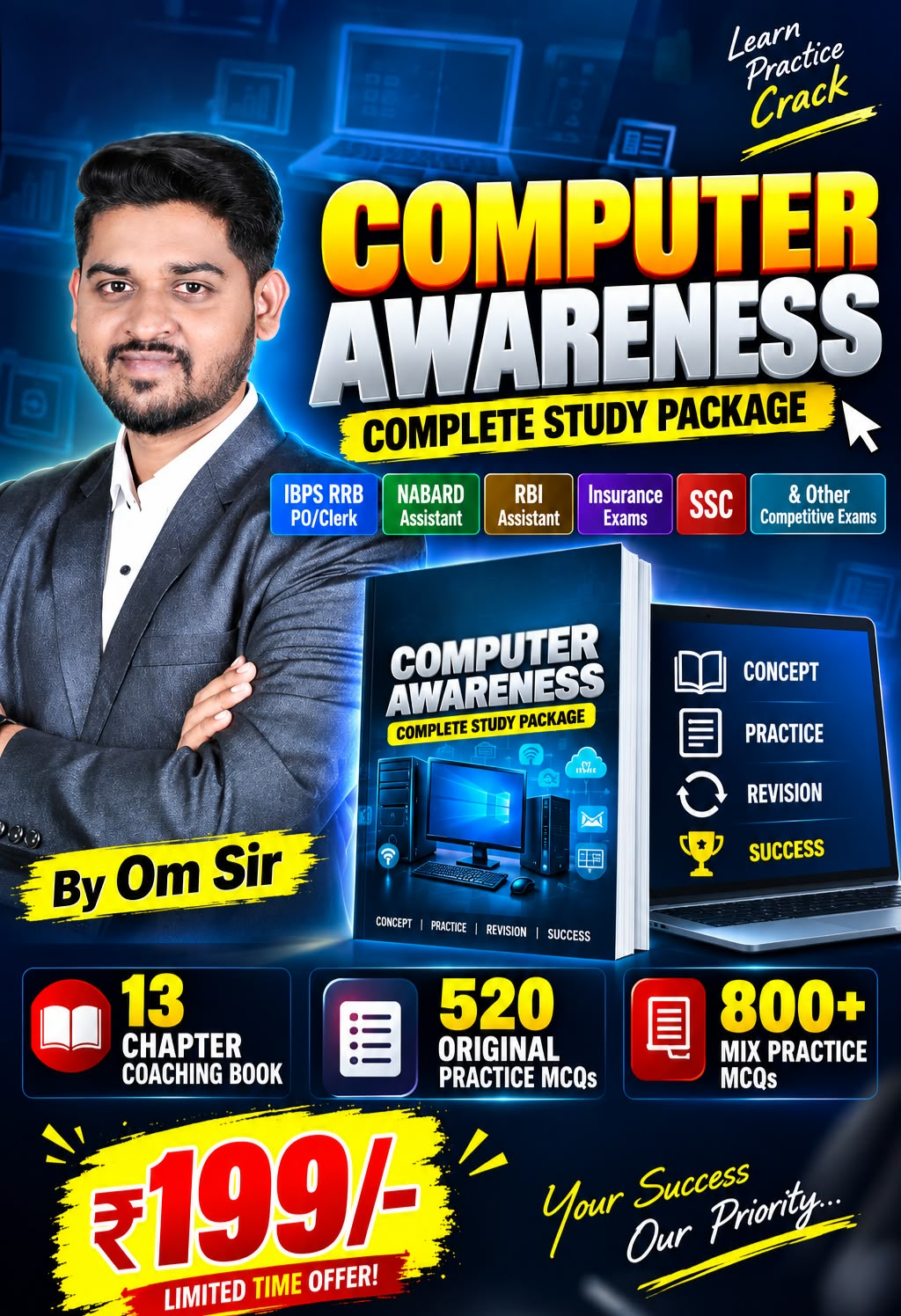 COMPUTER AWARENESS — COMPLETE STUDY PACKAGE By Om Sir
