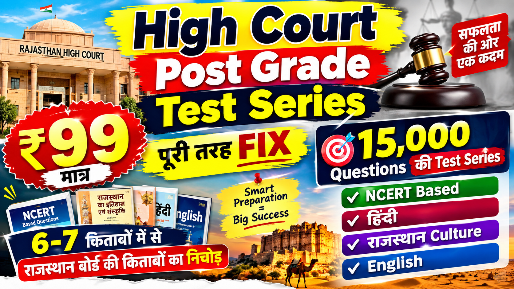 Rajasthan High Court 4th Grade (2026)