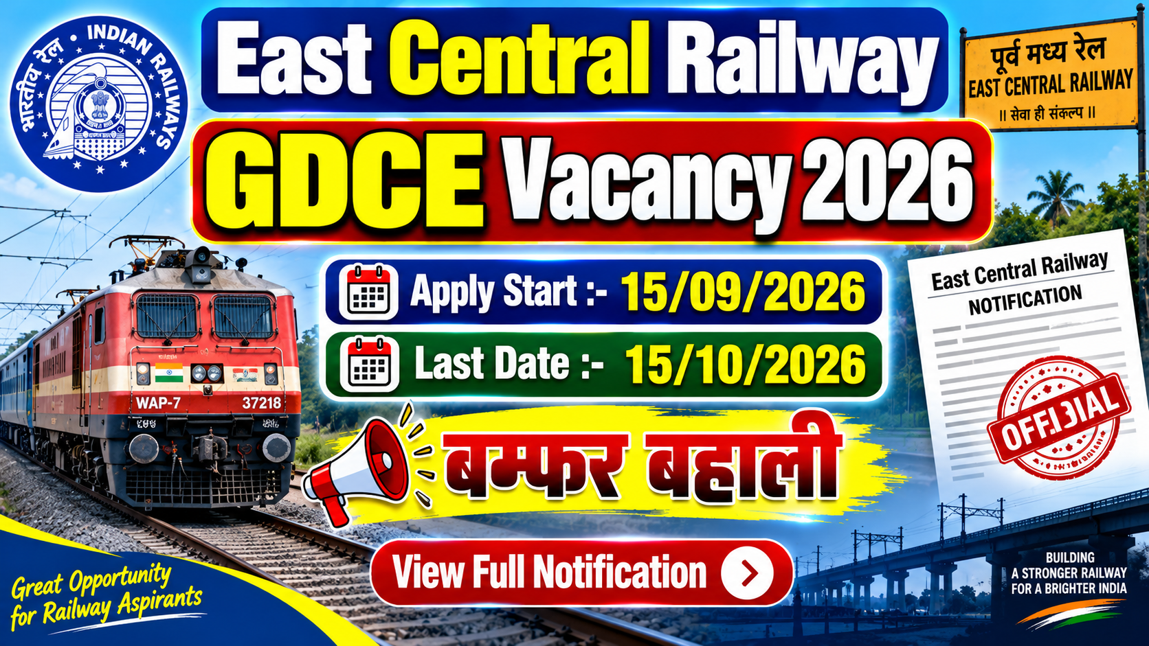 ECR GDCE Notification 2026