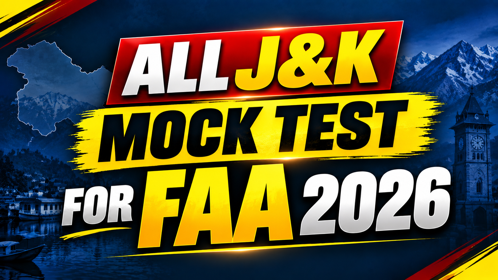 ALL J&K FAA OFFLINE MOCK TEST (27/09/26)