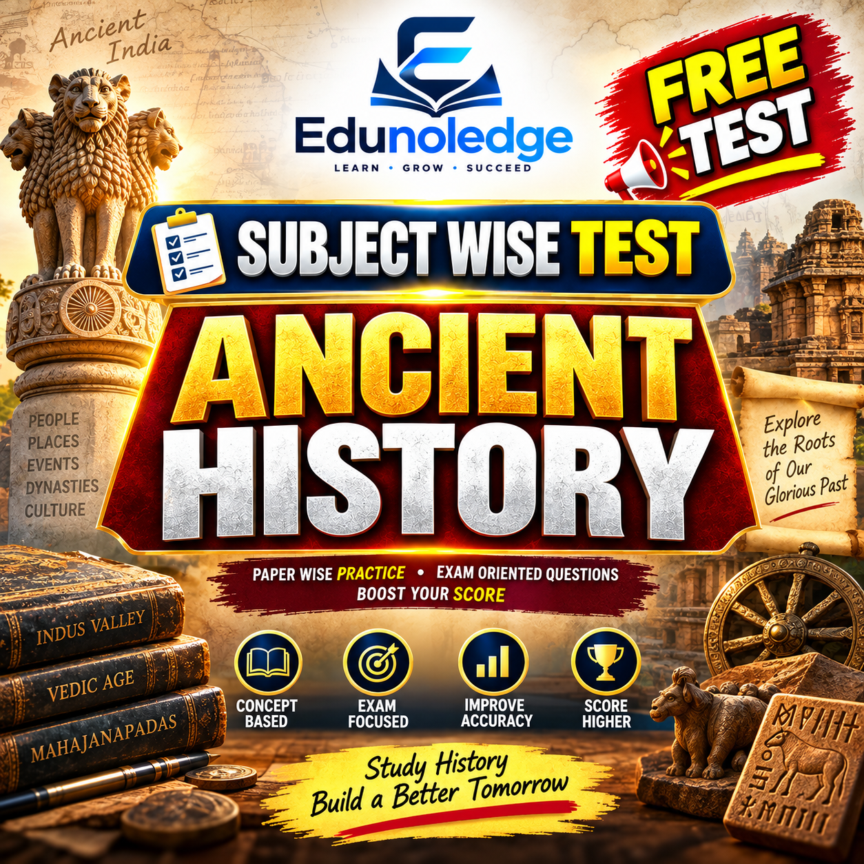 Ancient History Subject-wise Tests