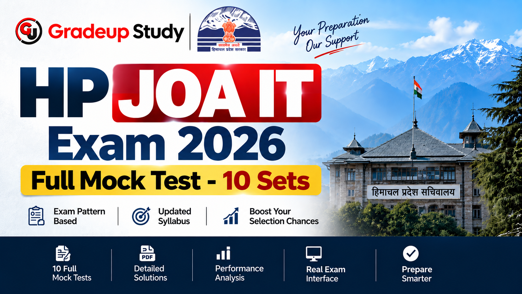HP JOA IT Exam 2026: Full Mock Tests 10 Sets