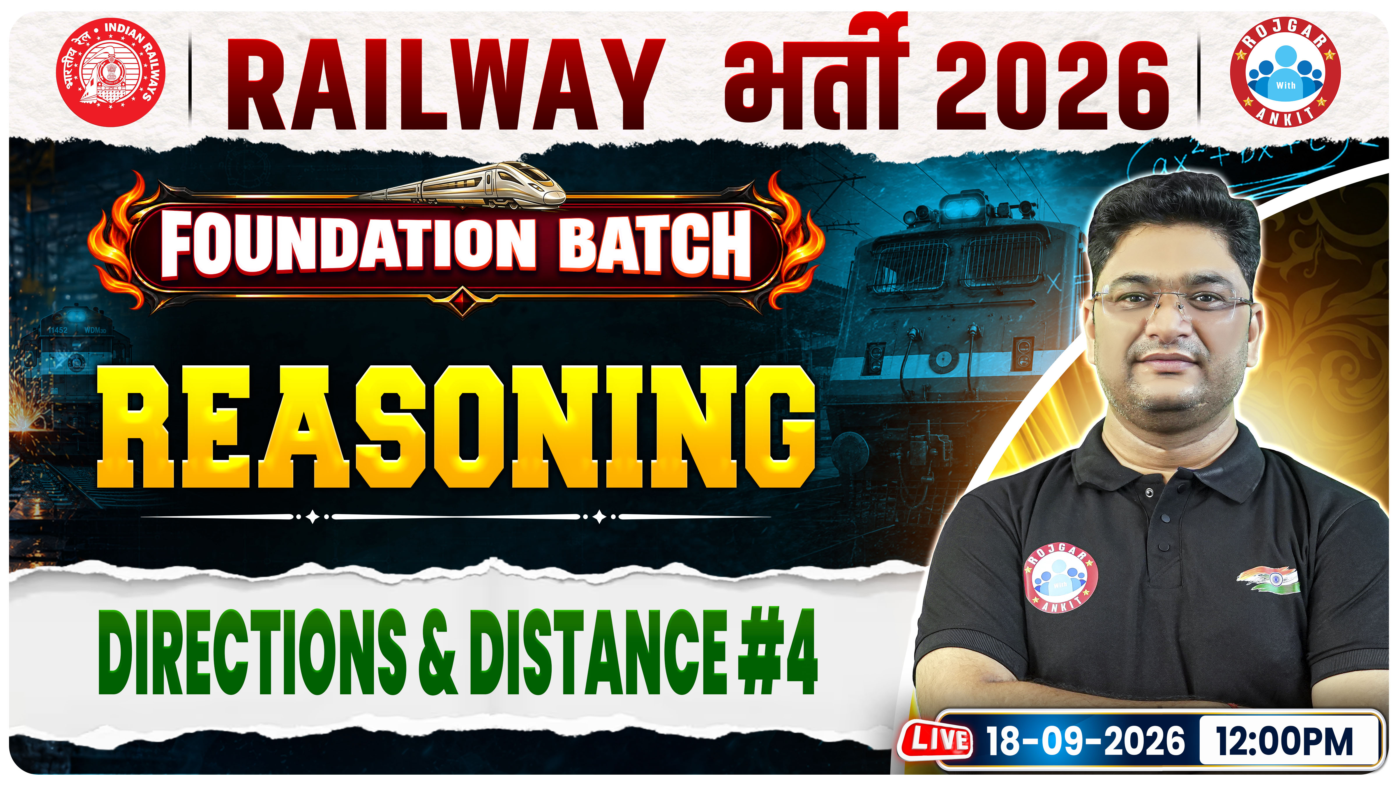 Reasoning By Shobhit Sir || Direction And Distance #4