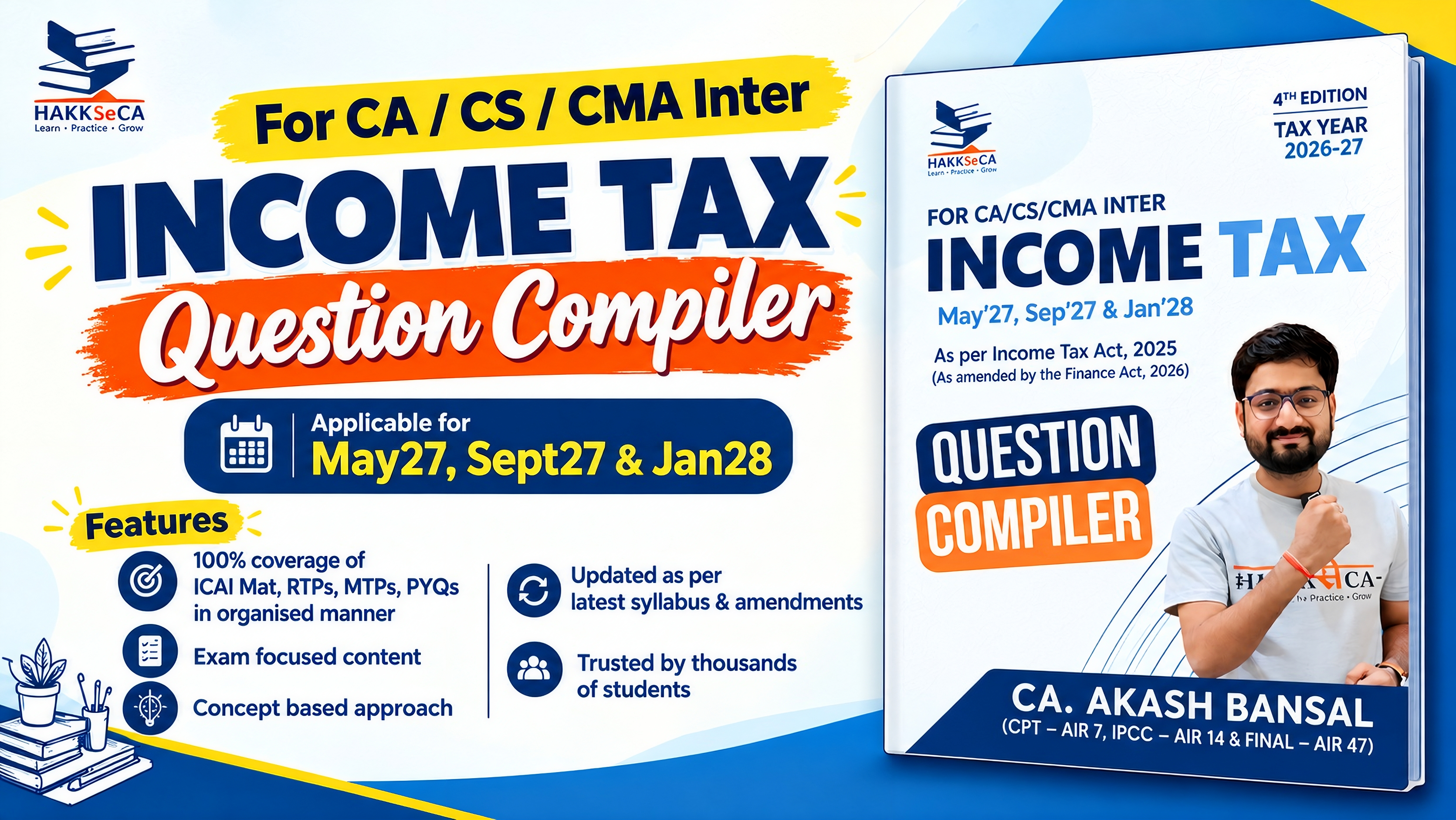 Income Tax Question Compiler | May27, Sept27 and Jan28