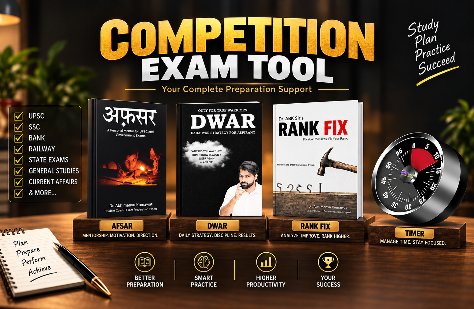 Competitive Exam TOOL - Govt. exams