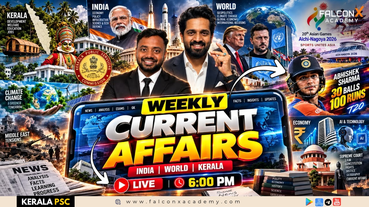Kerala PSC Current Affairs 20thAsian games,Weekly Revision | India, World & Kerala | Most Expected