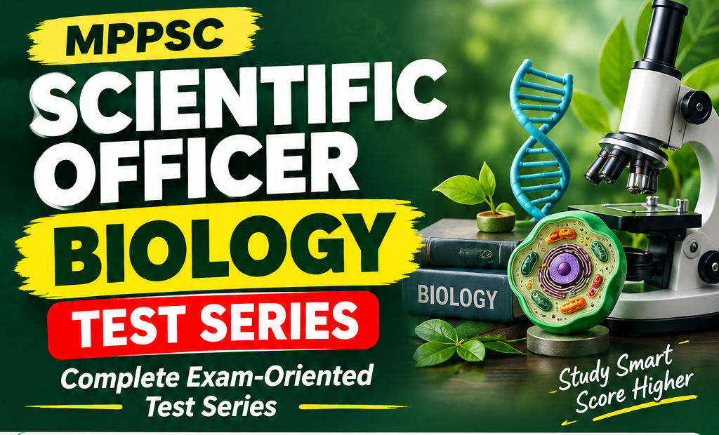 Scientific Officer Biology Test Series