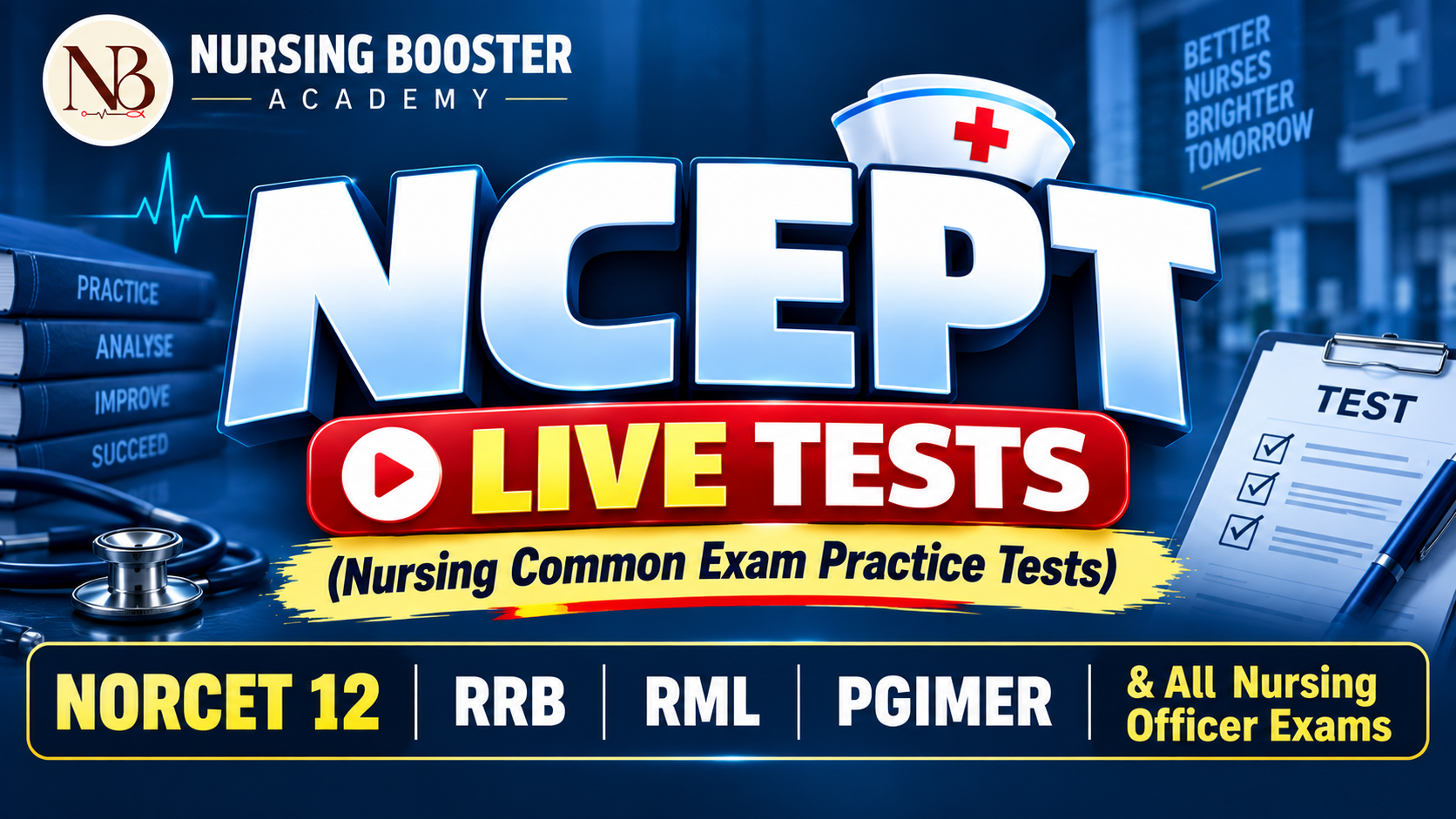 NCEPT • Live Tests