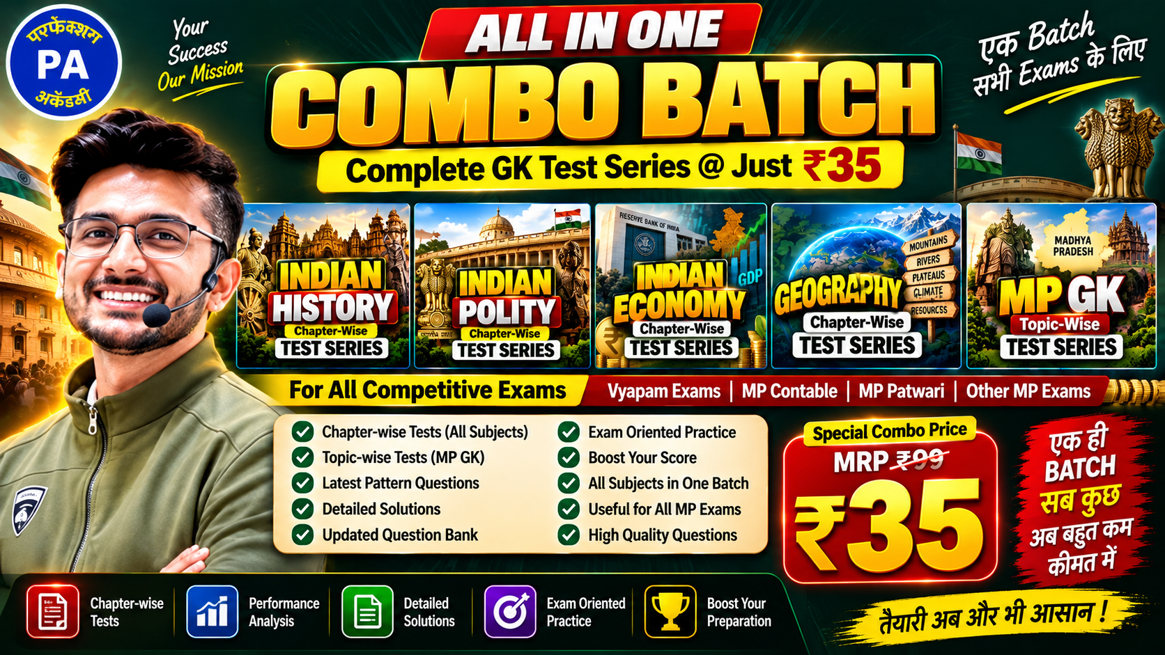 Combo (All GK Test Series)