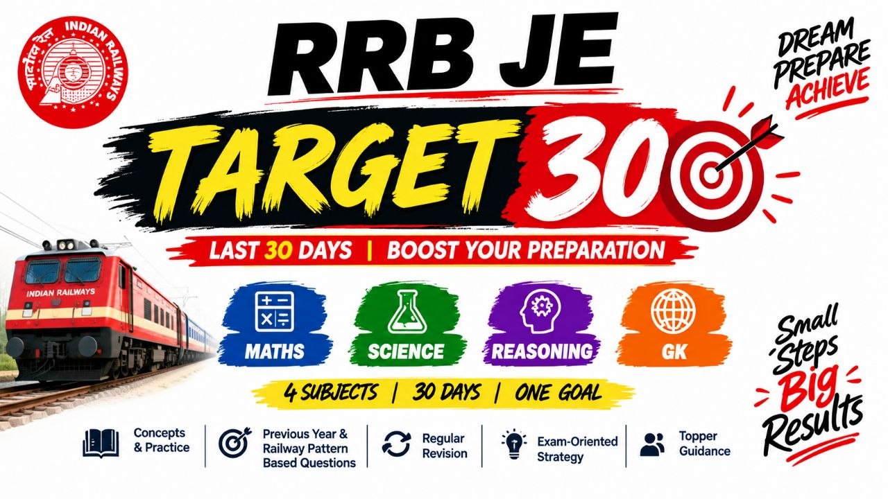 RRB JE TARGET 30 ( T30)