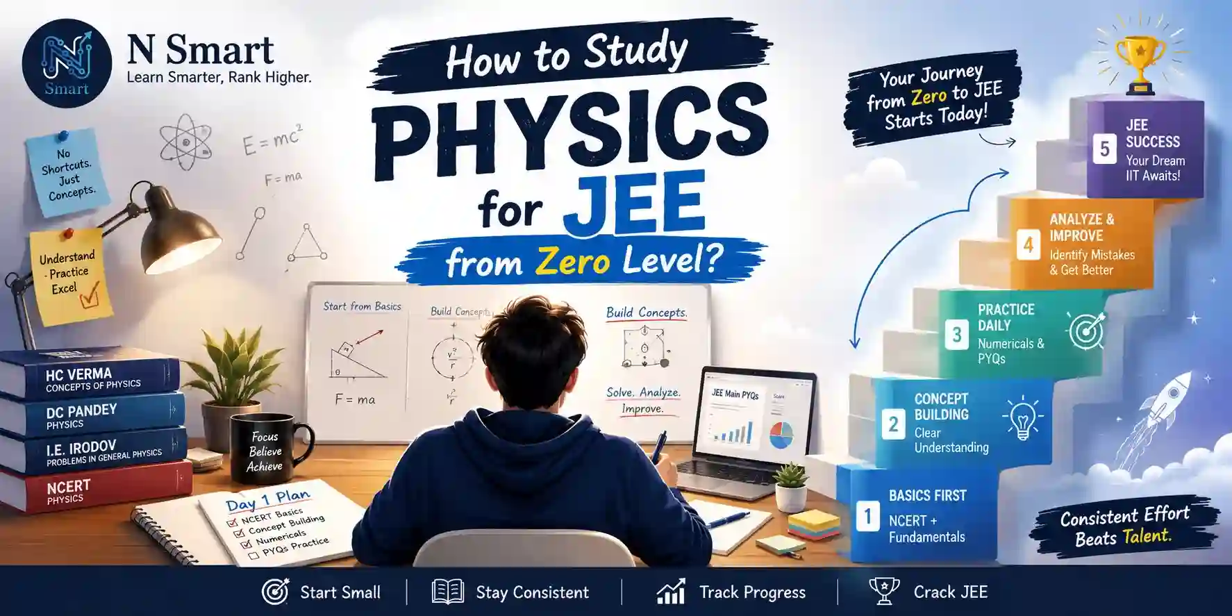 How to Study Physics for JEE from Zero Level?