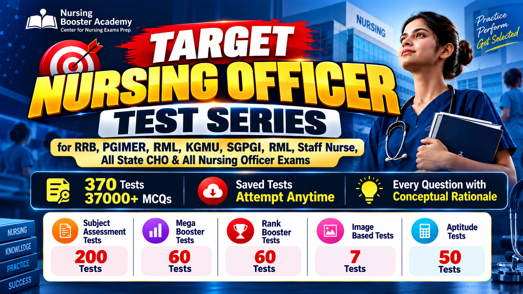 Target Nursing Officer Exams