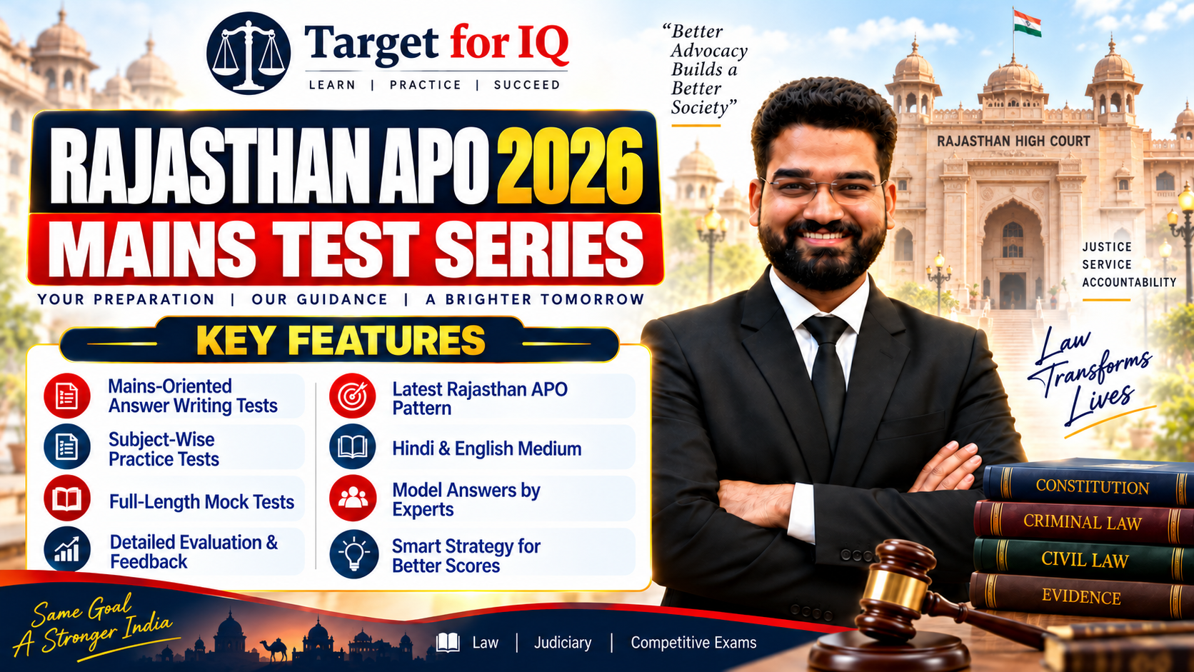 Rajastan APO Mains Test Series 2026