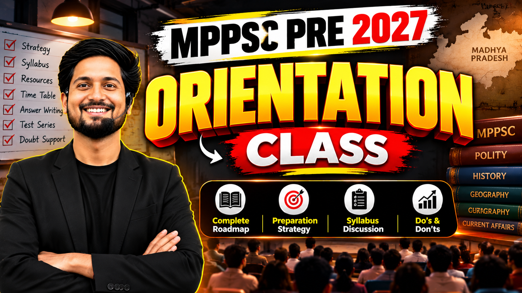 MPPSC PRE 2027 ORIENTATION CLASS 🚨 | Syllabus, Strategy & Complete Preparation Plan