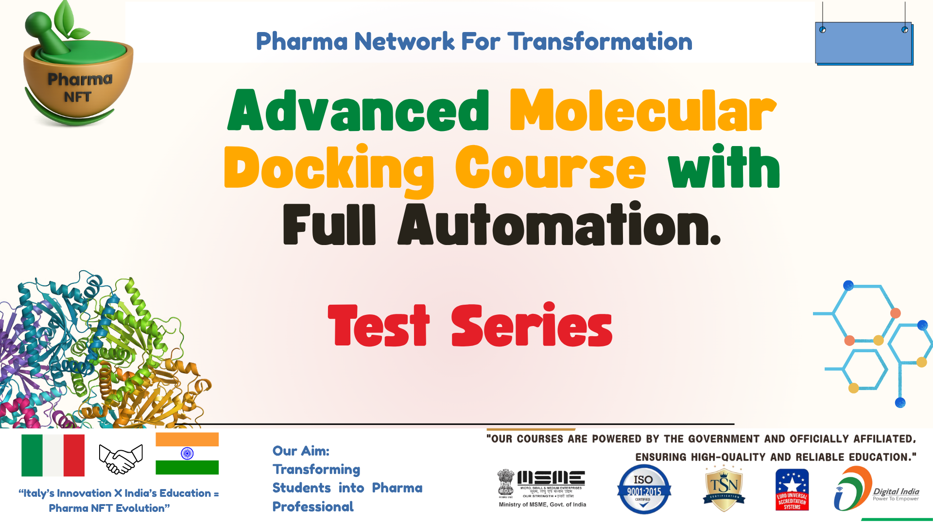 Advance Molecular Docking Course - Test Series