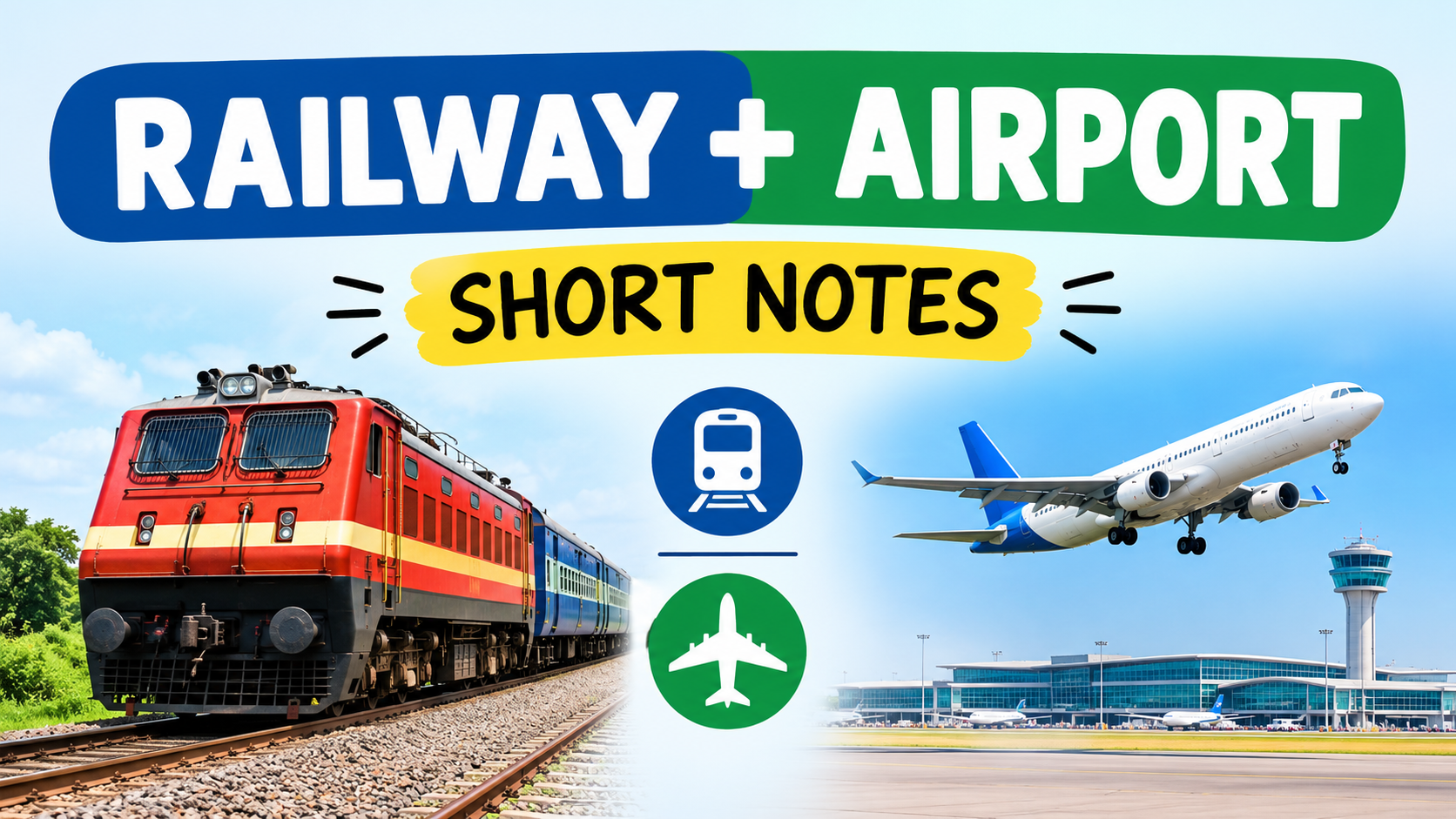 RAILWAY+AIRPORT SHORT NOTES