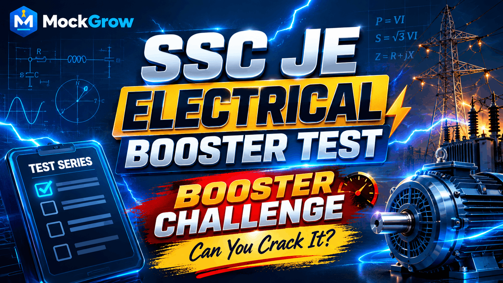 SSC JE Electrical Booster Test