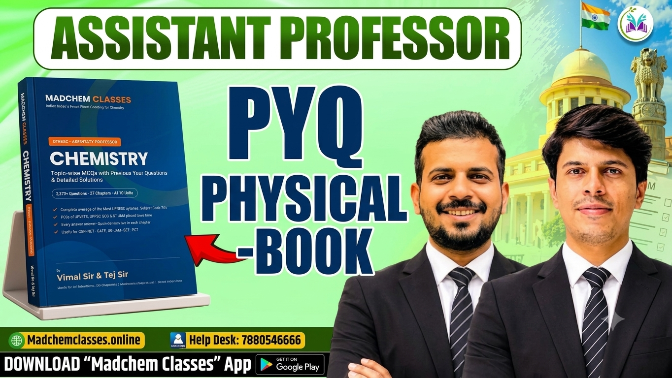ASSISTANT PROFESSOR CHEMISTRY PYQ BOOK
