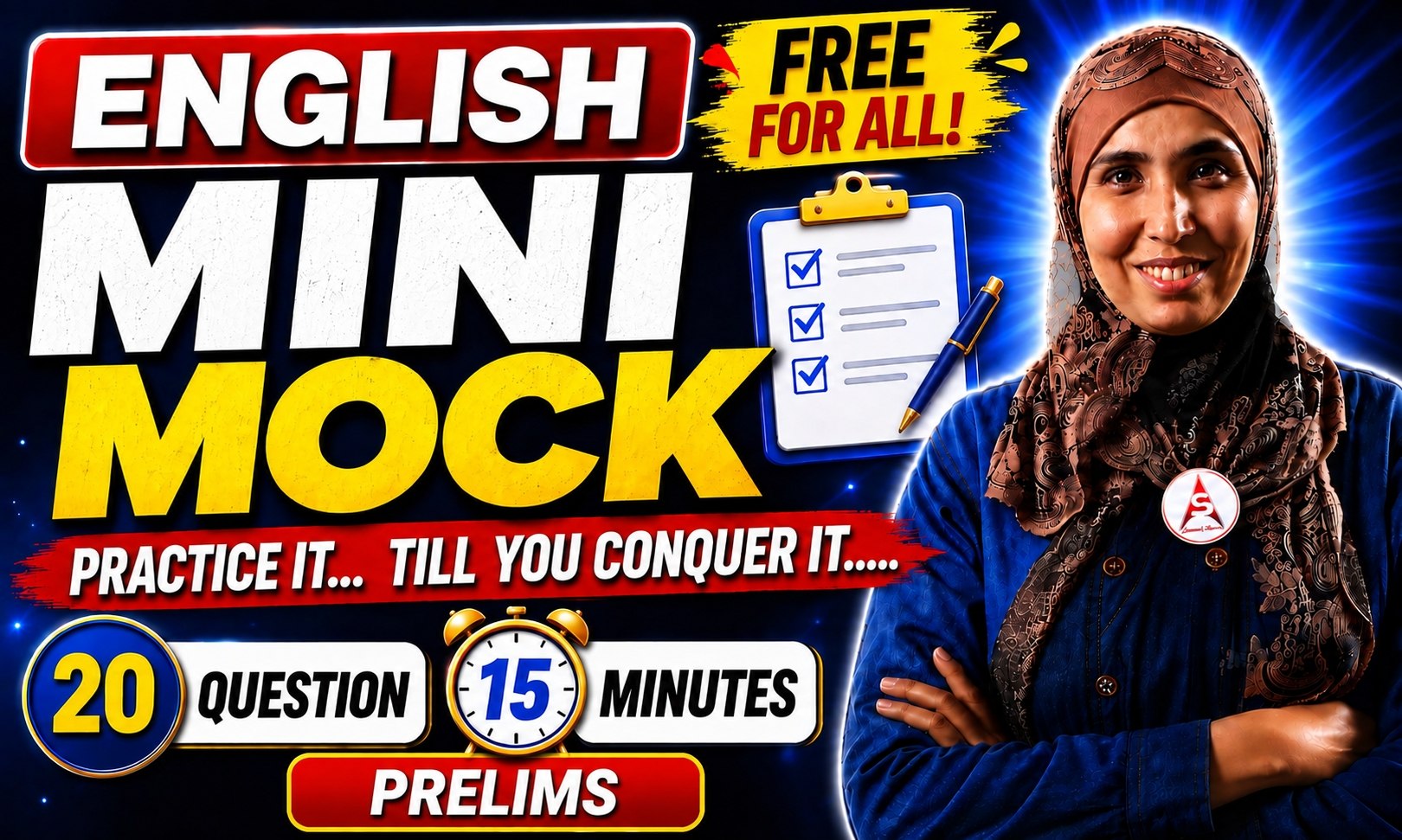 English Prelims Mini Mock