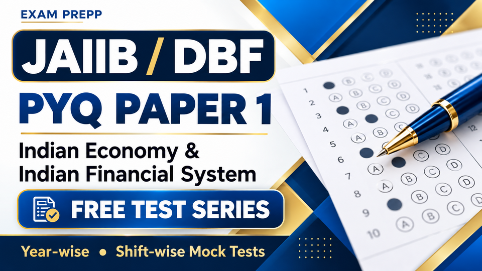 PYQ Paper 1 Indian Economy and Indian Financial System