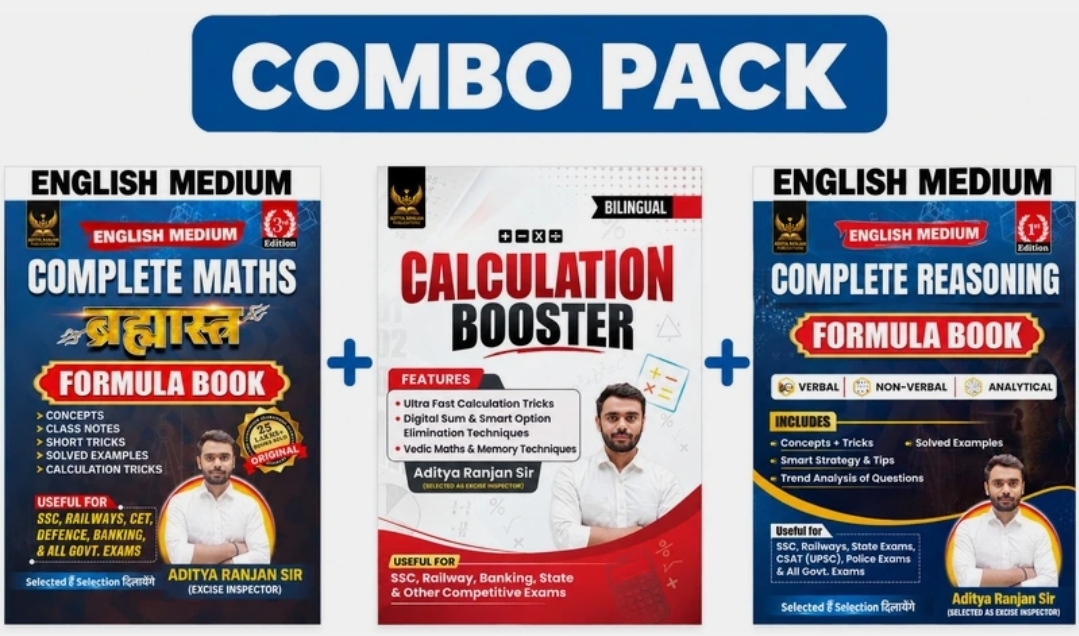 BRAHMASTRA Complete Maths Formula Book English 3rd Edition + Calculation Booster Book + Reasoning Formula Book English | Verbal | Non-Verbal Analytical Useful For SSC, Railway, CSAT (UPSC), State Exam