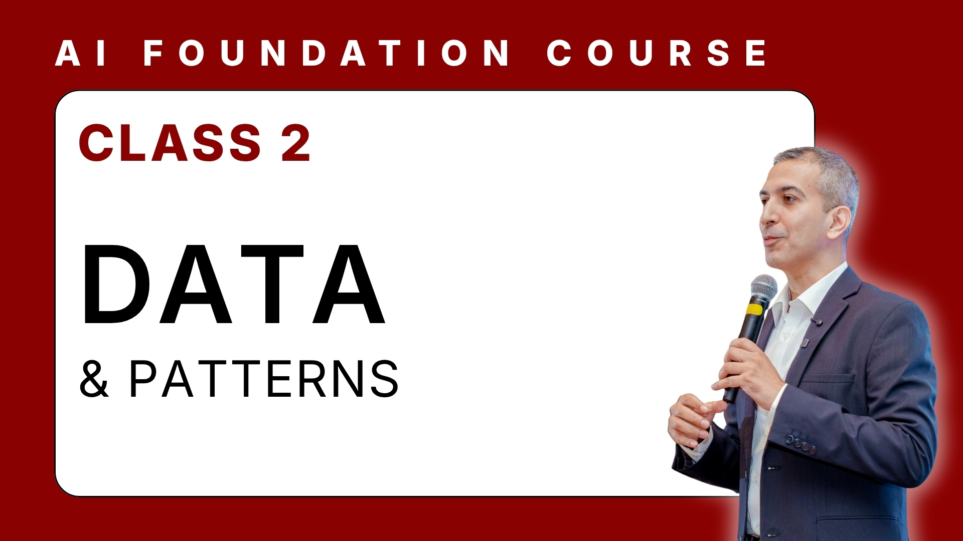 AIFC - CLASS 3 - DATA & PATTERNS