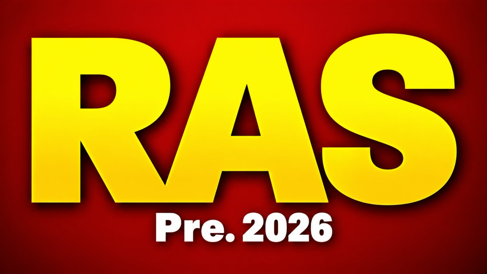 RAS PRE (EXAM PATTERN )