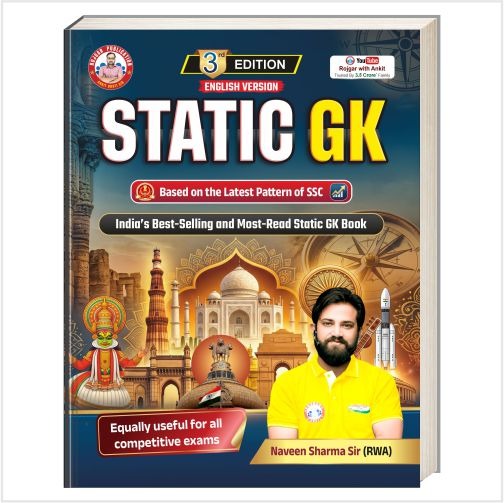 Static G.K. Updated 2026 (English Version) By Ankit Bhati Sir & Naveen Sharma Sir (RWA)