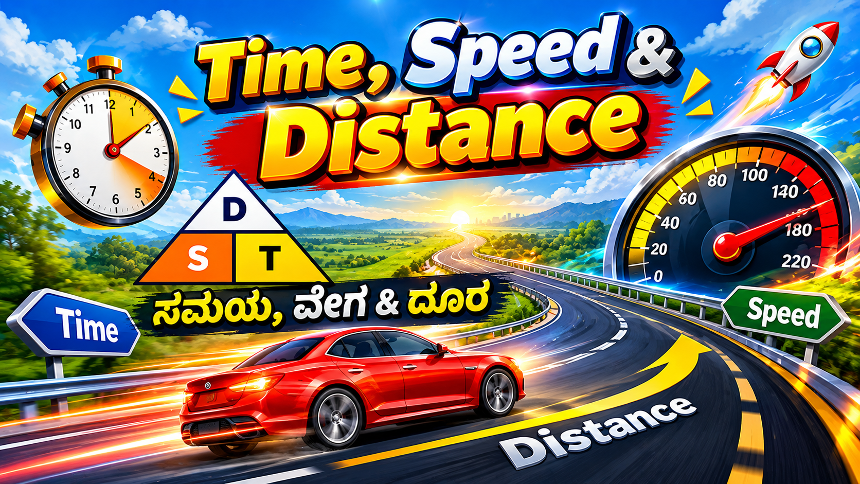 Time Speed & Distance LIVE TEST : Oct 16 11am