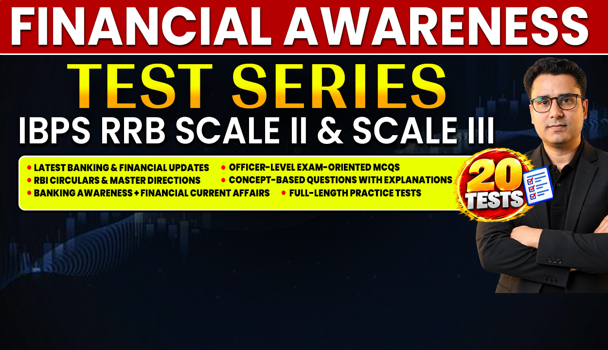 Financial Awareness Test Series – IBPS RRB Scale II & III