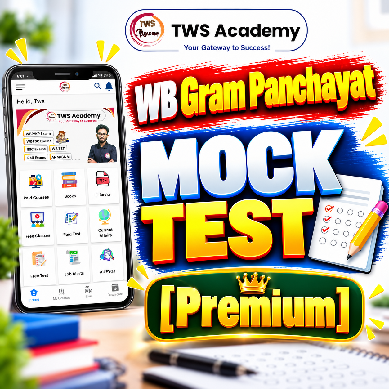 WB Gram Panchayat Mock Test [Premium]
