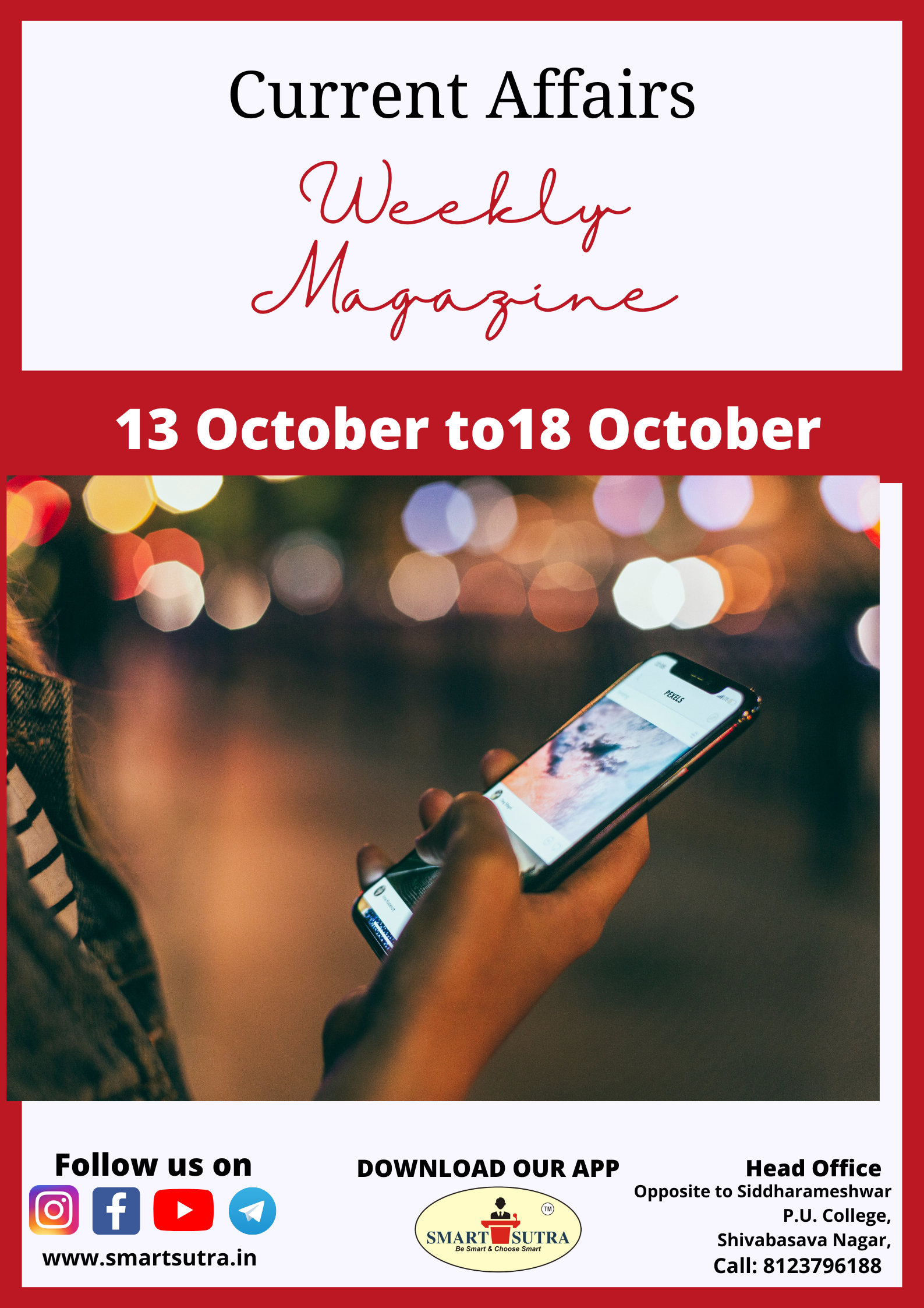 13 October to 18 October (Weekly Current Affairs Magazine)