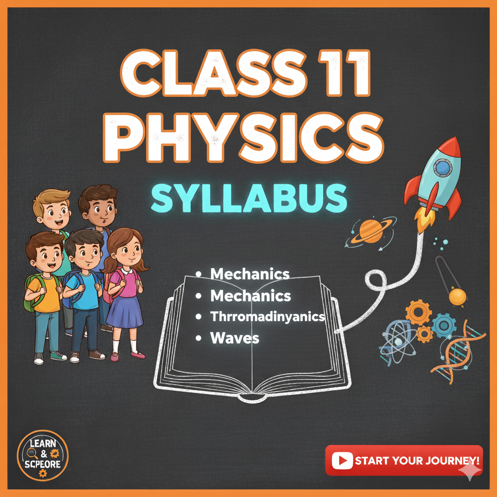 Class 11 Physics Syllabus 2025-26
