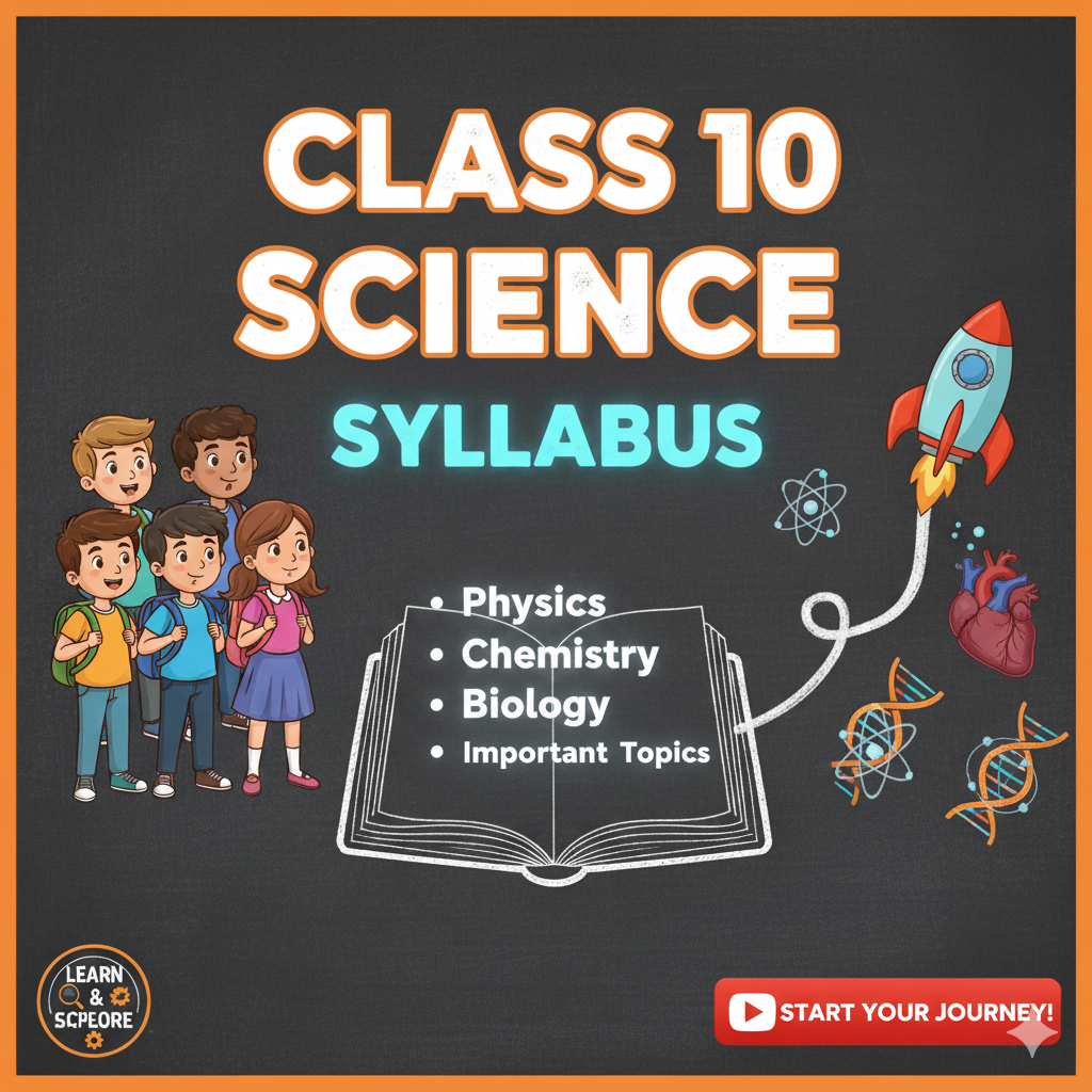 Class 10 Science Syllabus 2025-26