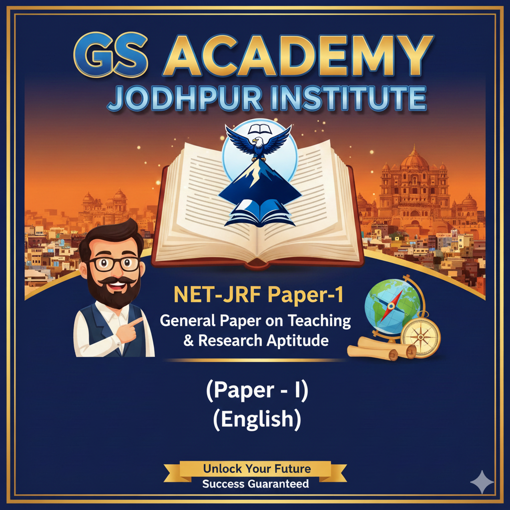 NET-JRF Paper-I General Paper on Teaching & Research Aptitude (Paper -I) (English)