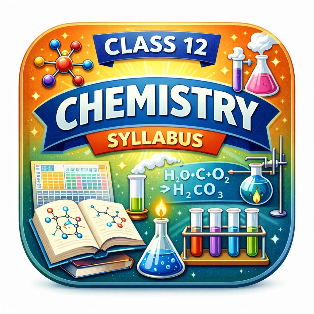 CHEMISTRY CLASS-12 SYLLABUS 2026-2027